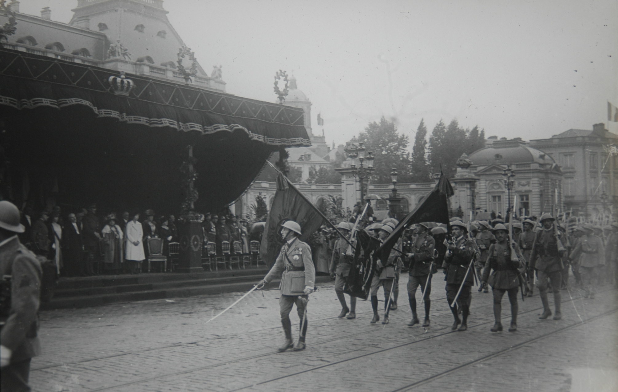 WWI Victory Parade, Champs-Elysées 1918