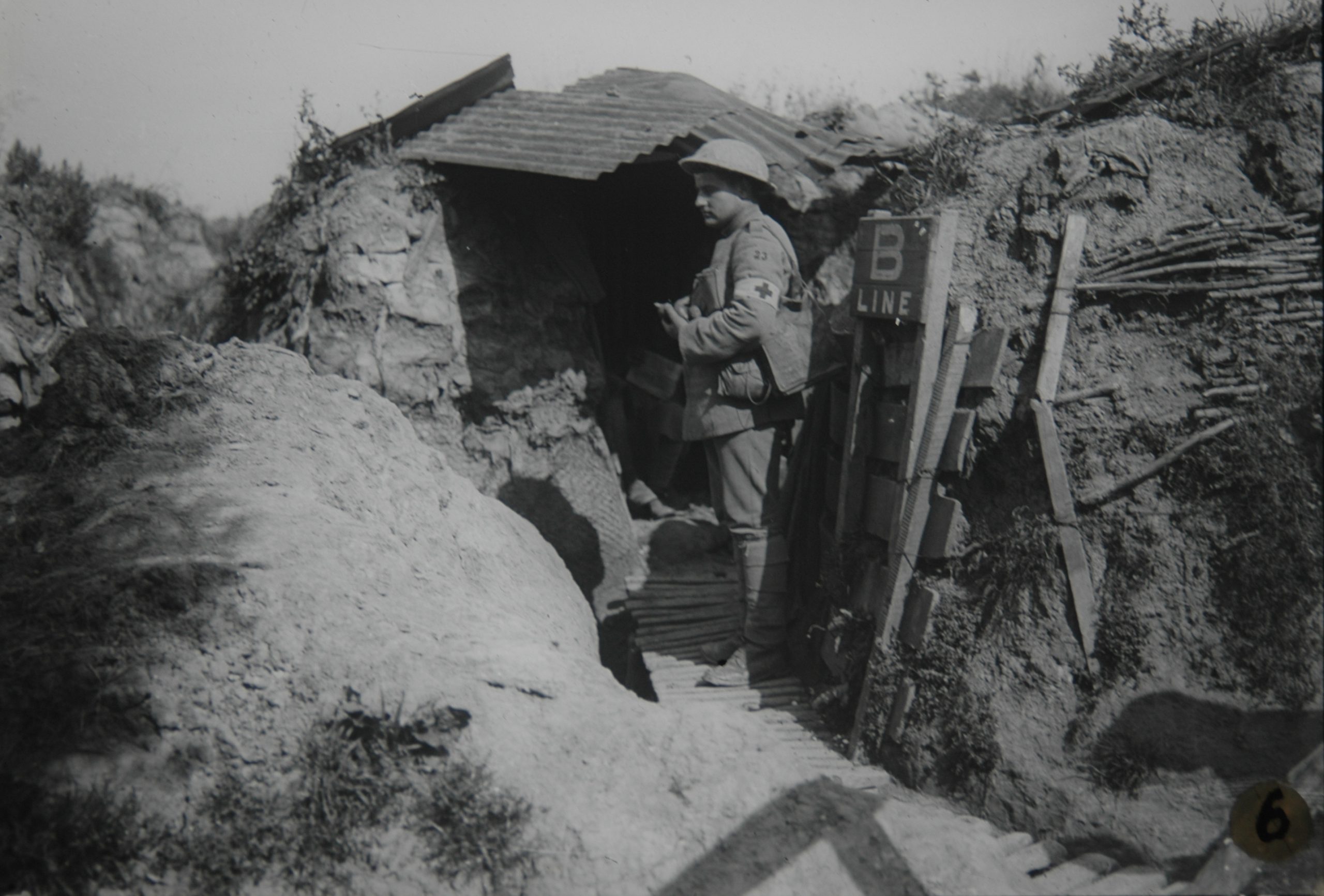 Medical Trench (The Battle of the Marne), France 1917